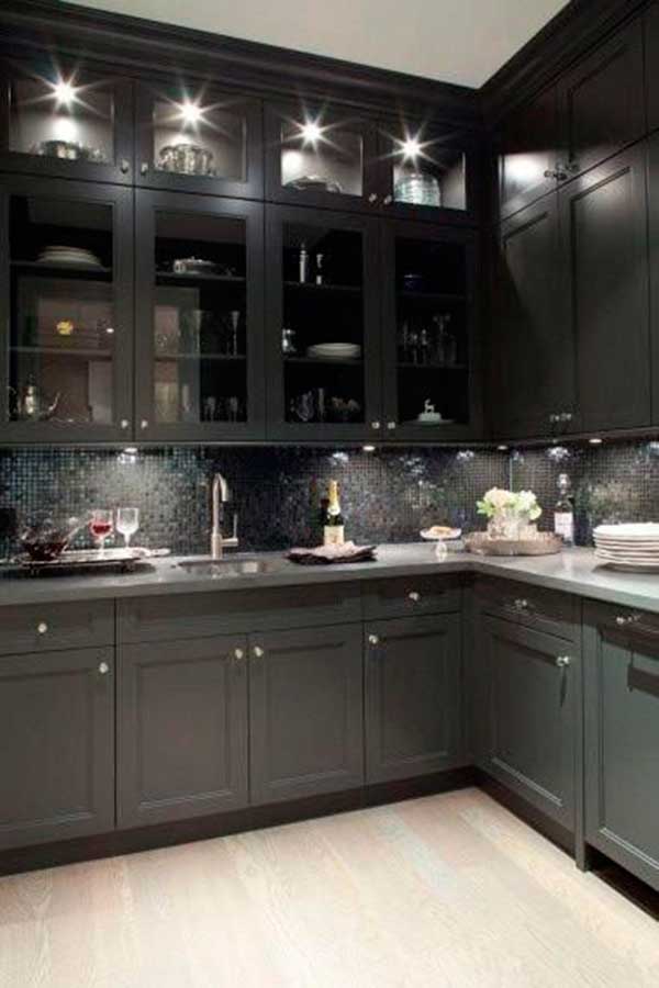 10 Kinds Of Glass Cabinet Doors You Would Love To Have In Your Kitchen